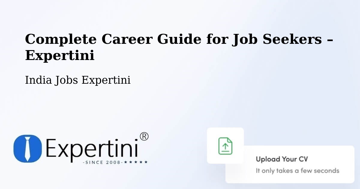 Career Guide for Job Seekers – Alappuzha - Alappuzha, India Jobs Expertini